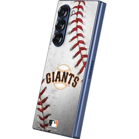 MLB San Francisco Giants Game Ball Galaxy Z Fold6 Skin