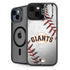 MLB San Francisco Giants Game Ball iPhone 15 Plus Kickstand Case