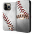 MLB San Francisco Giants Game Ball iPhone 15 Pro Max Folio Case