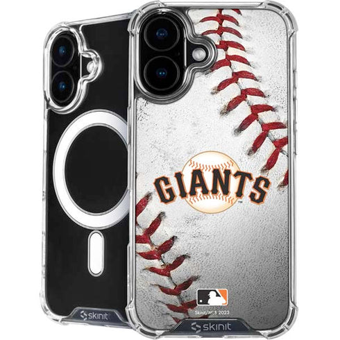 MLB San Francisco Giants Game Ball iPhone 16 MagSafe Case