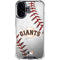 MLB San Francisco Giants Game Ball iPhone 16 Plus Clear Case