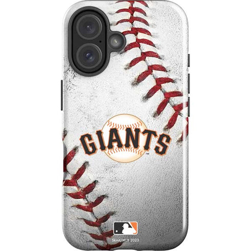 MLB San Francisco Giants Game Ball iPhone 16 Plus Impact Case