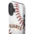 MLB San Francisco Giants Game Ball iPhone 16 Plus Impact Case