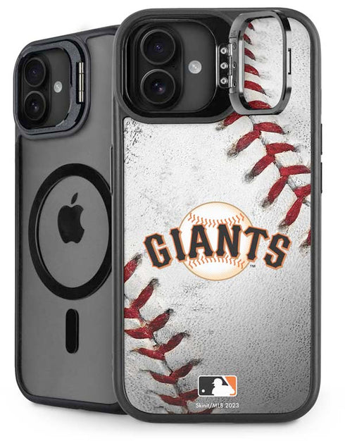 MLB San Francisco Giants Game Ball iPhone 16 Plus Kickstand Case