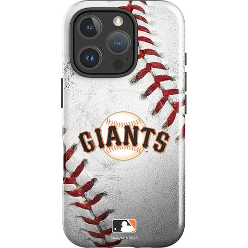 MLB San Francisco Giants Game Ball iPhone 16 Pro Magsafe Impact Case