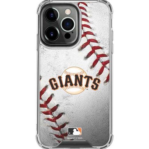MLB San Francisco Giants Game Ball iPhone 16 Pro Max Clear Case