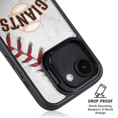 MLB San Francisco Giants Game Ball iPhone 16e Kickstand Case