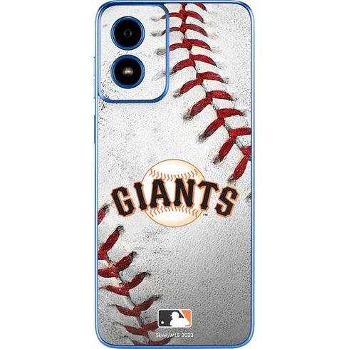 MLB San Francisco Giants Game Ball Moto G Play 4G (2024) Skin