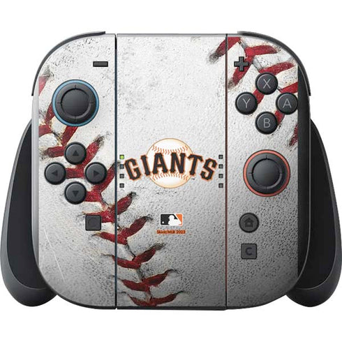 MLB San Francisco Giants Game Ball Nintendo Switch 2 (2025) with Joy-Con Skin