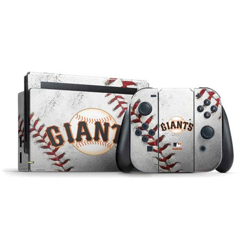 MLB San Francisco Giants Game Ball Nintendo Skins
