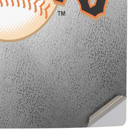 MLB San Francisco Giants Game Ball PS5 Pro Console Skin