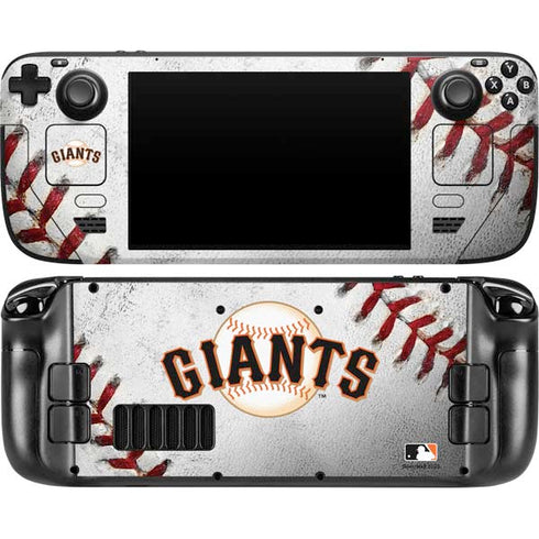 MLB San Francisco Giants Game Ball Steam Deck Handheld Gaming Computer OLED Skin