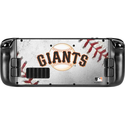MLB San Francisco Giants Game Ball Steam Deck Handheld Gaming Computer OLED Skin
