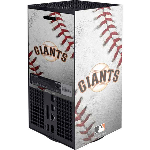 MLB San Francisco Giants Game Ball XBox Series X Digital Edition Console Skin