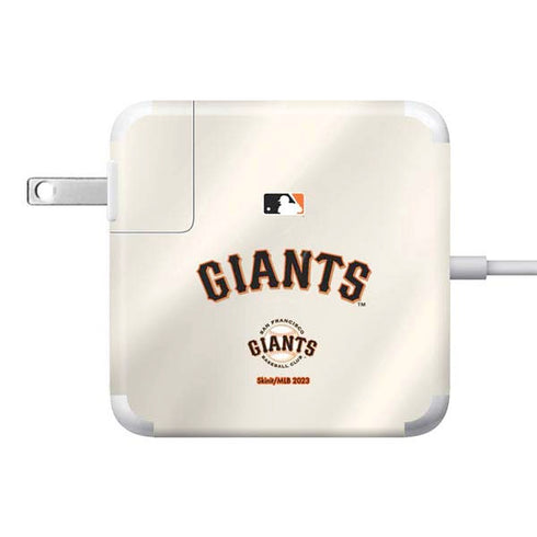 MLB San Francisco Giants Home Jersey 85W Power Adapter (15 and 17 inch MacBook Pro Charger) Skin