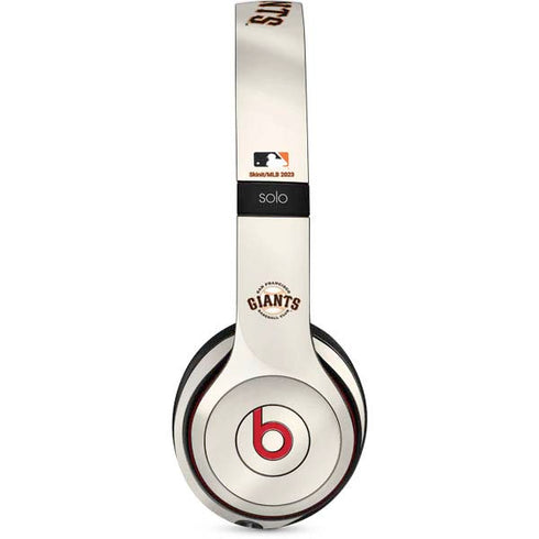 MLB San Francisco Giants Home Jersey Beats Solo 3 Wireless Skin