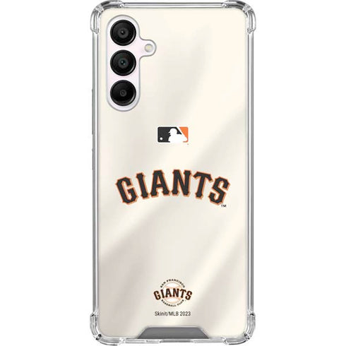 MLB San Francisco Giants Home Jersey Galaxy A16 5G Clear Case