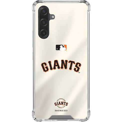 MLB San Francisco Giants Home Jersey Galaxy A17 Clear Case