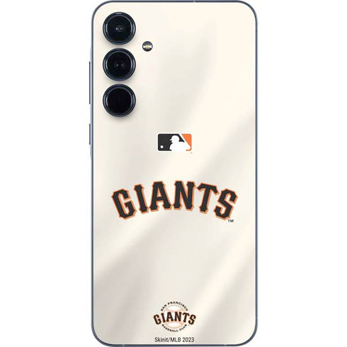MLB San Francisco Giants Home Jersey Galaxy A36 5G Skin