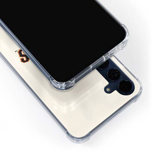 MLB San Francisco Giants Home Jersey Galaxy A55 5G Clear Case