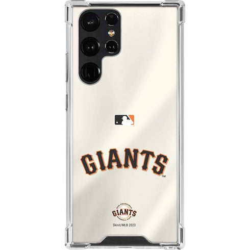 MLB San Francisco Giants Home Jersey Galaxy S23 Ultra Clear Case