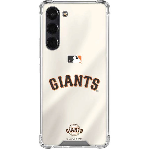 MLB San Francisco Giants Home Jersey Galaxy S24 FE Clear Case