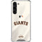 MLB San Francisco Giants Home Jersey Galaxy S24 FE Clear Case
