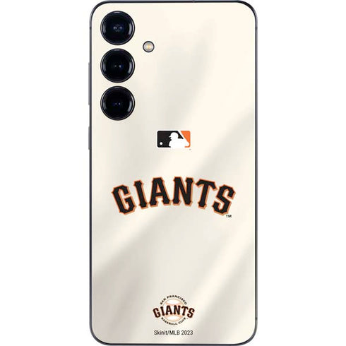 MLB San Francisco Giants Home Jersey Galaxy S25 Plus Skin