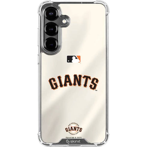 MLB San Francisco Giants Home Jersey Galaxy S26 Clear Case
