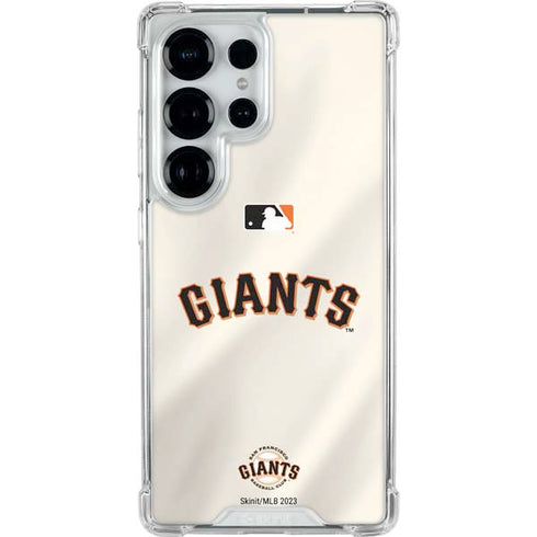 MLB San Francisco Giants Home Jersey Galaxy S26 Ultra Clear Case