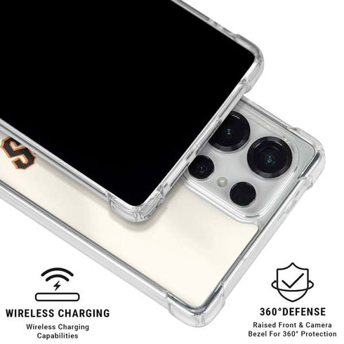 MLB San Francisco Giants Home Jersey Galaxy S26 Ultra Clear Case