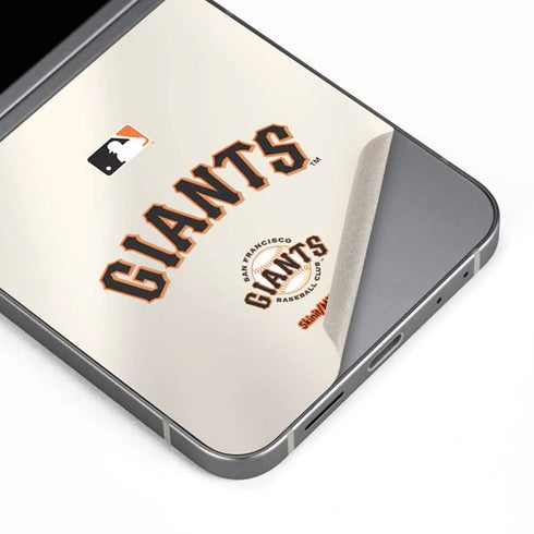 MLB San Francisco Giants Home Jersey Galaxy Z Flip6 Skin