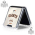 MLB San Francisco Giants Home Jersey Galaxy Z Flip6 Clear Case