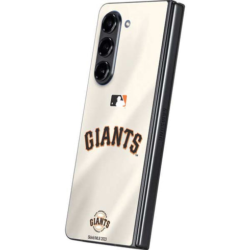 MLB San Francisco Giants Home Jersey Galaxy Z Fold5 5G Skin
