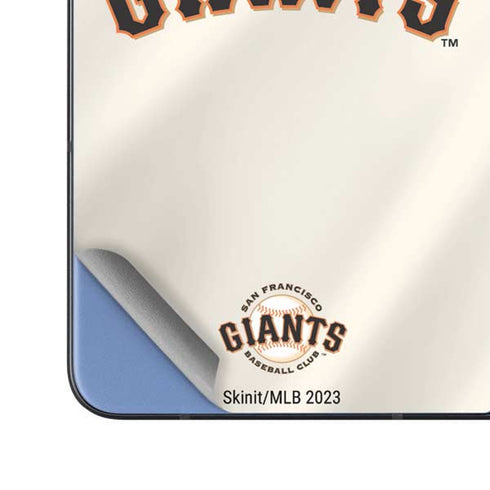 MLB San Francisco Giants Home Jersey Galaxy Z Fold5 5G Skin
