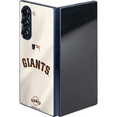 MLB San Francisco Giants Home Jersey Galaxy Z Fold6 Skin