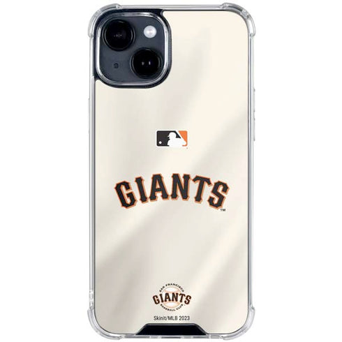 MLB San Francisco Giants Home Jersey iPhone 15 Clear Case