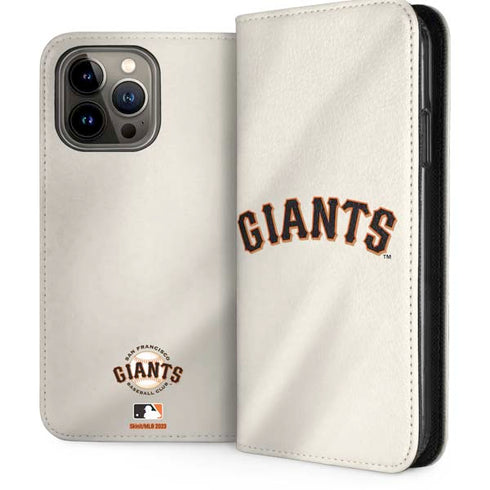 MLB San Francisco Giants Home Jersey iPhone 15 Pro Max Folio Case