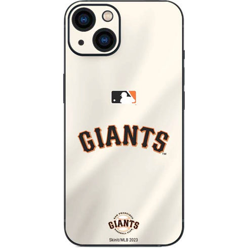 MLB San Francisco Giants Home Jersey iPhone 15 Skin