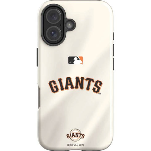 MLB San Francisco Giants Home Jersey iPhone 16 Impact Case