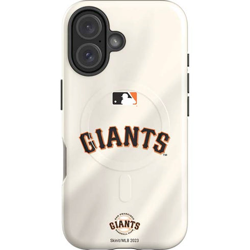 MLB San Francisco Giants Home Jersey iPhone 16 Magsafe Impact Case