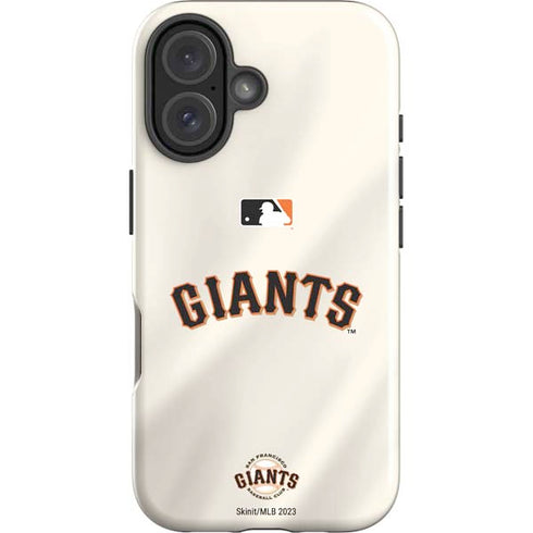 MLB San Francisco Giants Home Jersey iPhone 16 Plus Impact Case