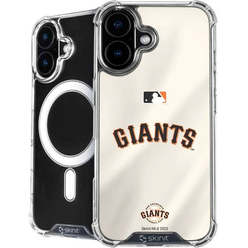 MLB San Francisco Giants Home Jersey iPhone 16 Plus MagSafe Case