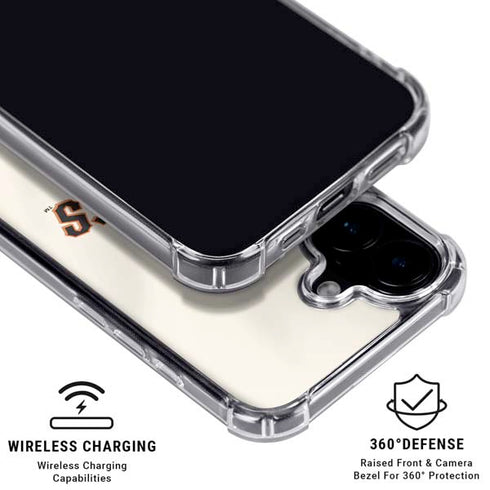 MLB San Francisco Giants Home Jersey iPhone 16 Plus MagSafe Case