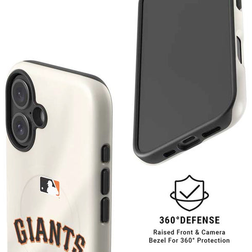 MLB San Francisco Giants Home Jersey iPhone 16 Plus Magsafe Impact Case