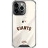 MLB San Francisco Giants Home Jersey iPhone 16 Pro Clear Case
