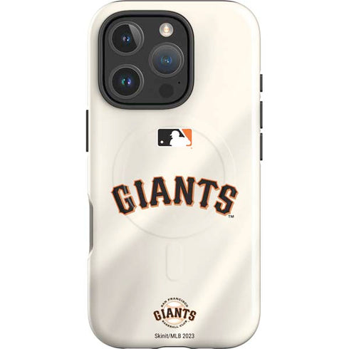 MLB San Francisco Giants Home Jersey iPhone 16 Pro Magsafe Impact Case