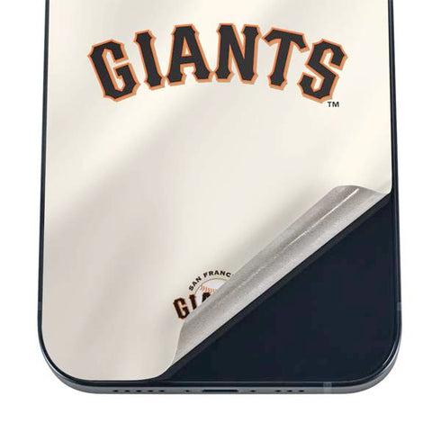 MLB San Francisco Giants Home Jersey iPhone 16 Skin