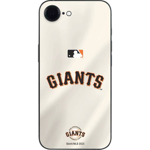 MLB San Francisco Giants Home Jersey iPhone 16e Skin