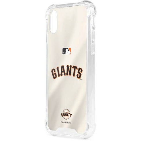 MLB San Francisco Giants Home Jersey iPhone XS Clear Case